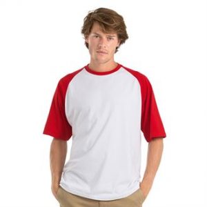 Adults Short Sleeve Baseball T-Shirt