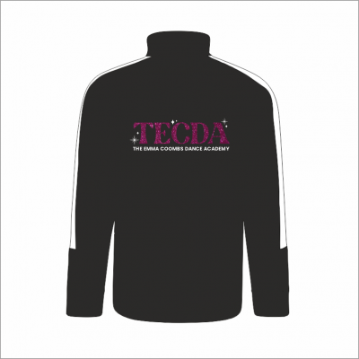 TECDA Glitter Tracksuit Top